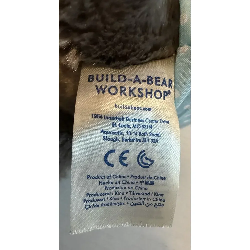 Violet The Gray Wolf, Build A Bear Great Wolf Lodge Plush 16